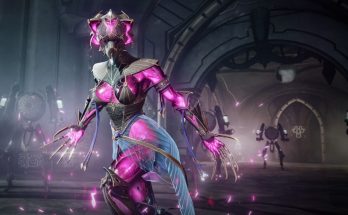 a video game of a woman in a mask